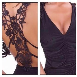 Lacy Open Back Tank
